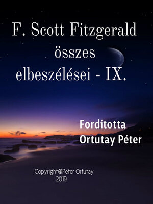 cover image of F. Scott Fitzgerald összes elbeszélései
